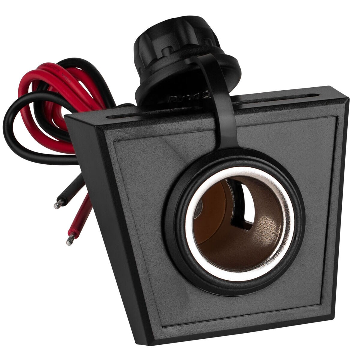 Cigarette Lighter Socket 12 VDC with Mounting Bracket